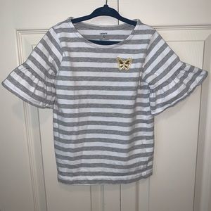 🦋Carter’s shirt with butterfly